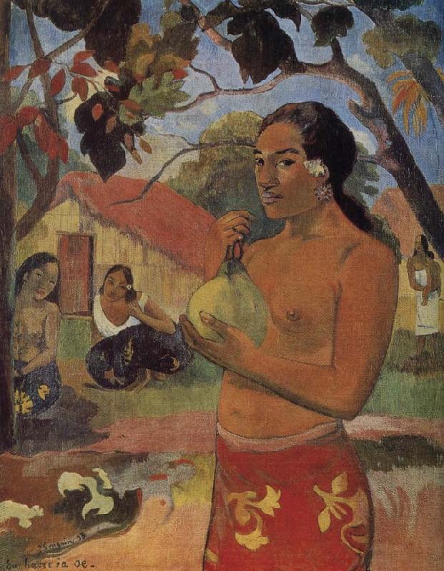 Paul Gauguin Take mango woman Sweden oil painting art